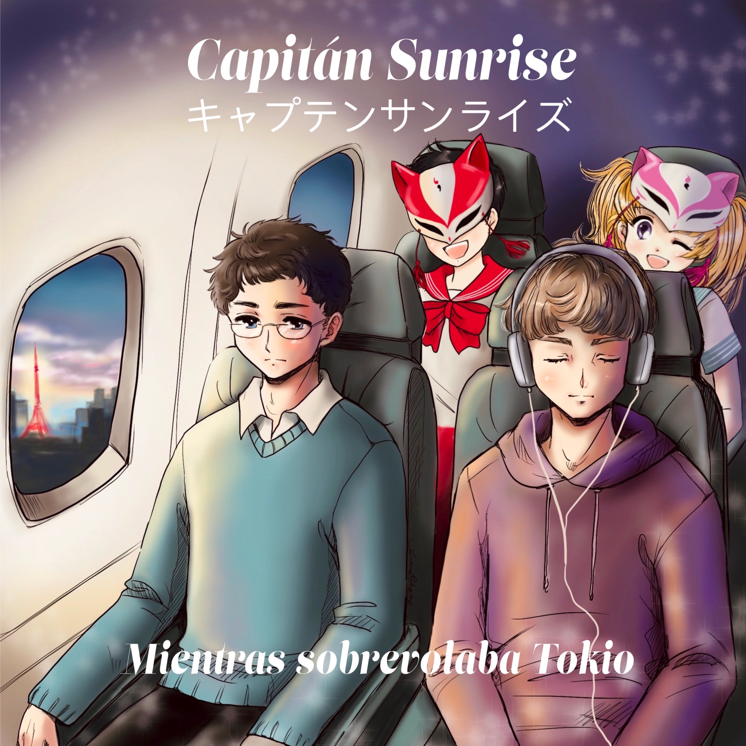 Capitán Sunrise_Mientras sobrevolaba Tokio P